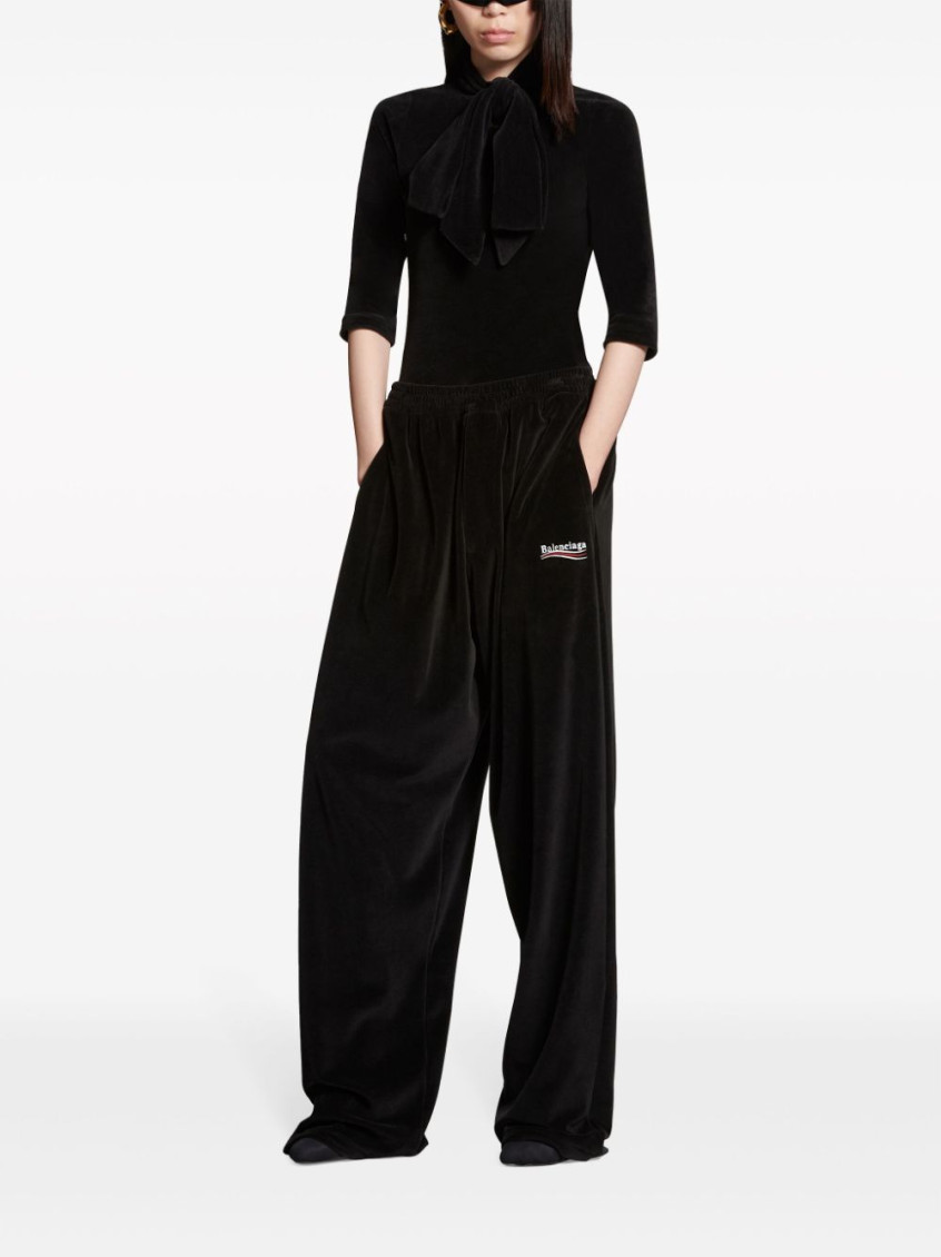 Logo Embroidered Track Pants