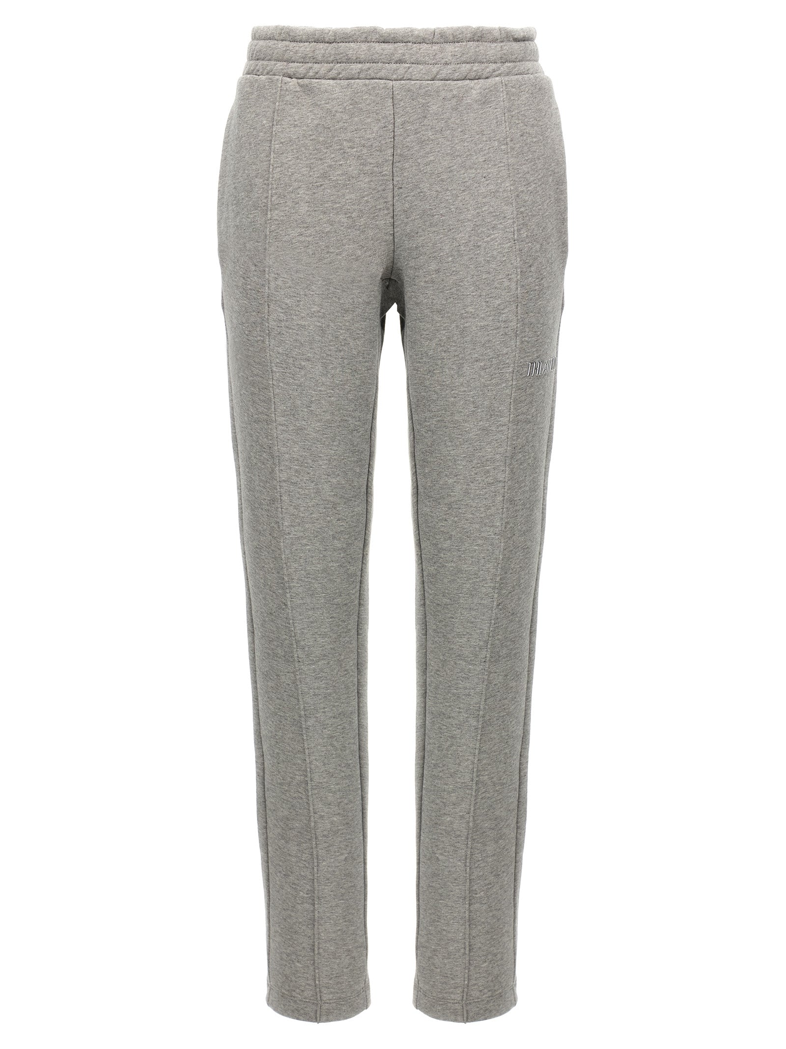 Cotton Fleece Joggers — Gray