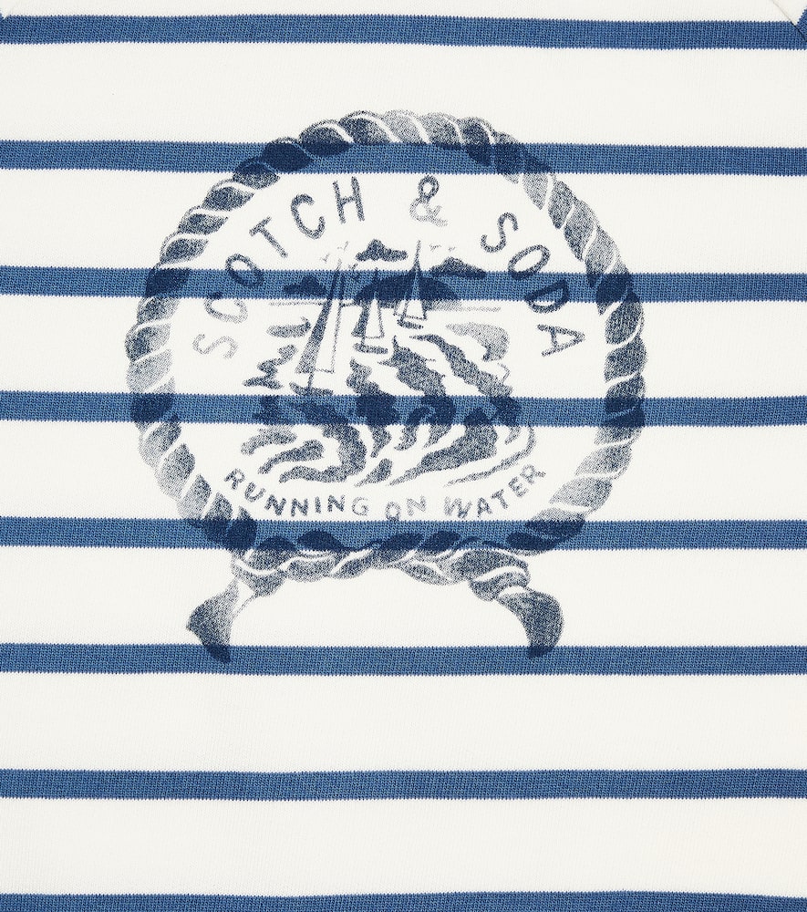 Scotch & Soda Kids Printed cotton jersey T-shirt