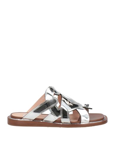 Woman Thong sandal Silver