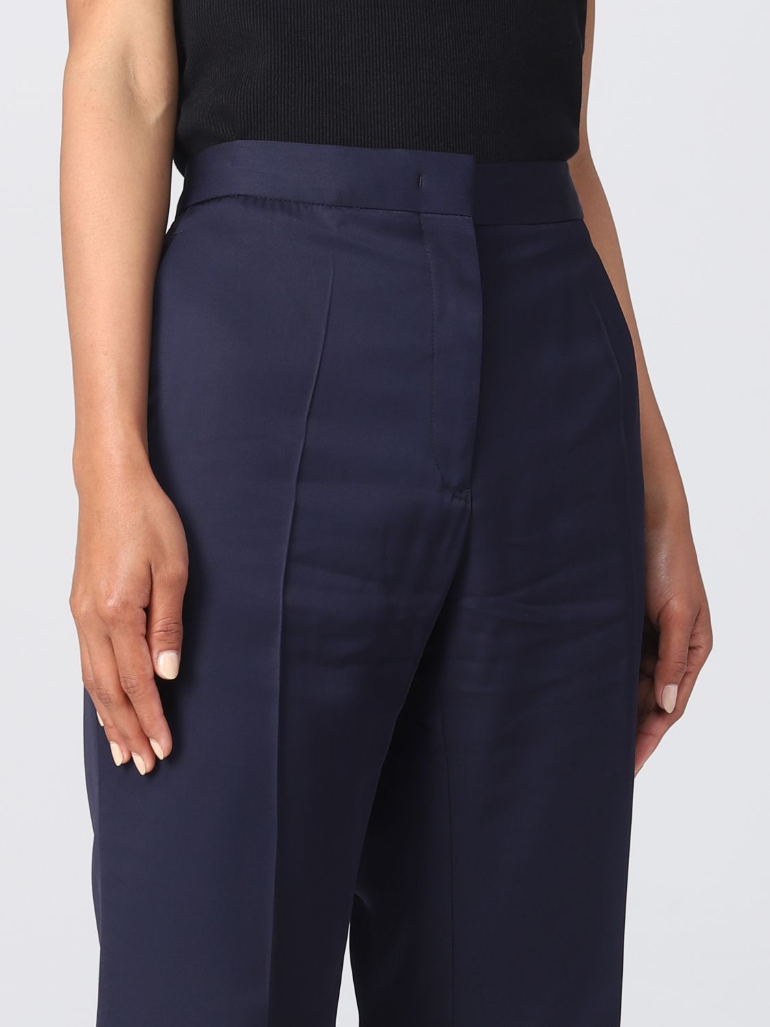 Pants Woman color Blue