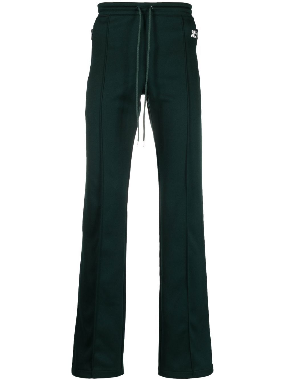 Logo-patch track pants - Black