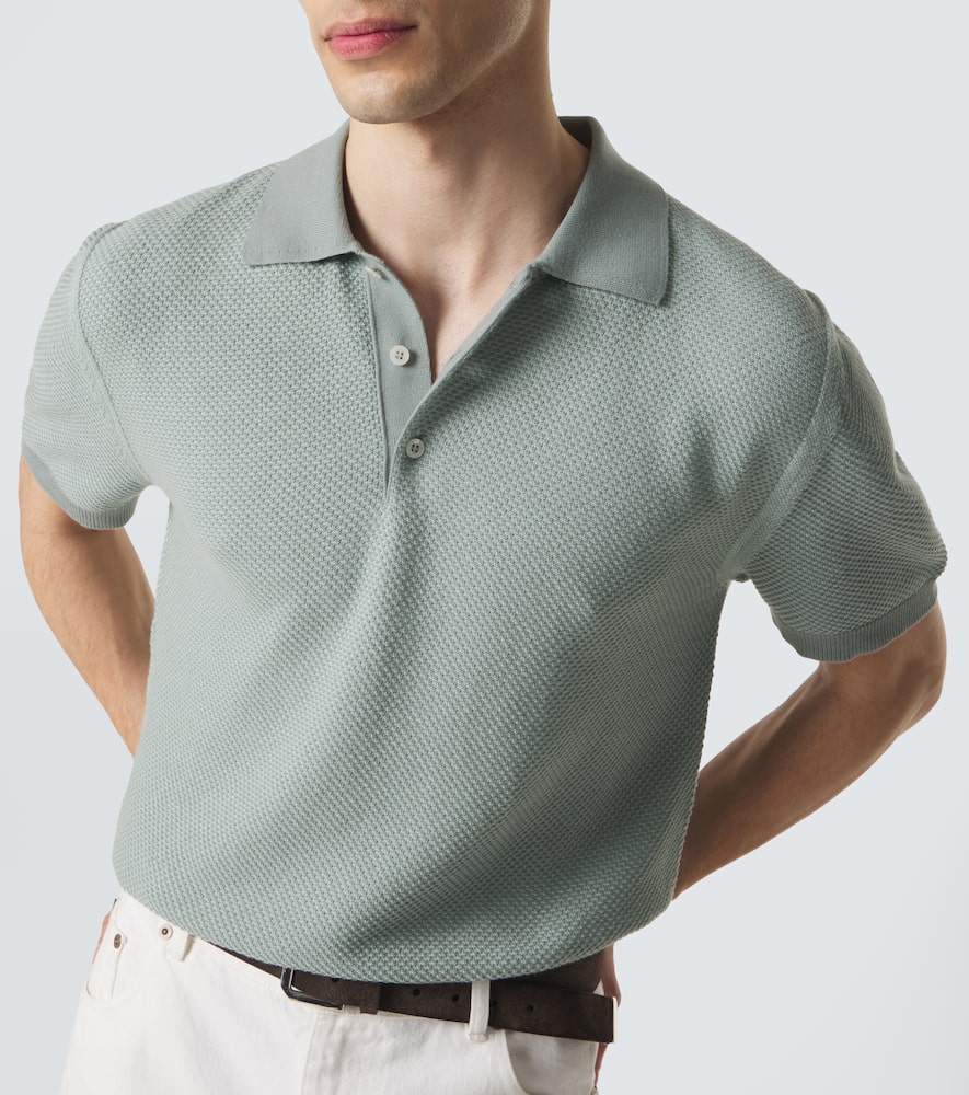 Cotton polo shirt