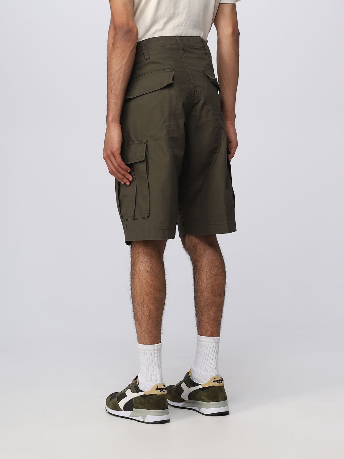Short Men color Green