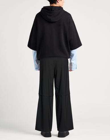 Man Pants Black Size 30 Polyester, Virgin Wool, Elastane