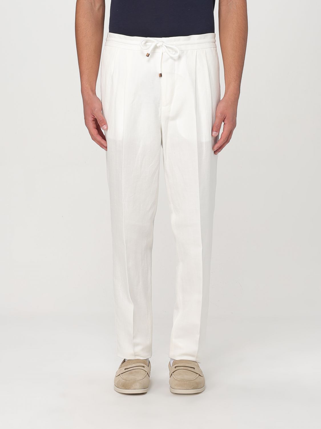 Pants Men color White