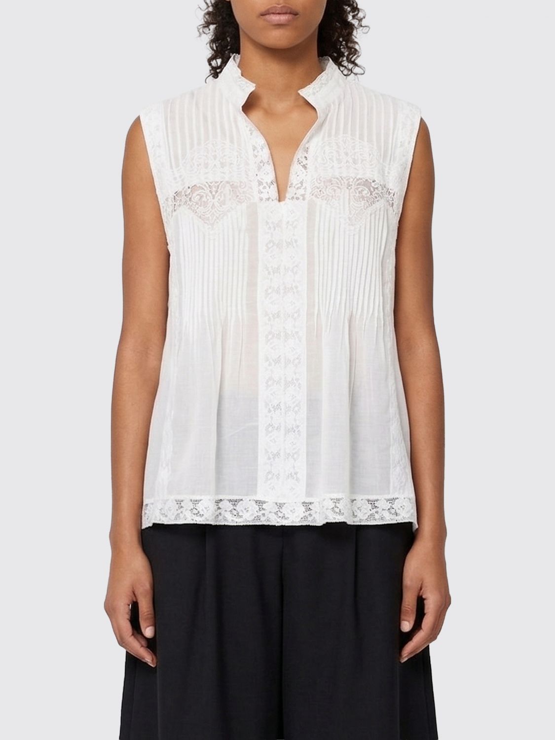 Top Woman color White