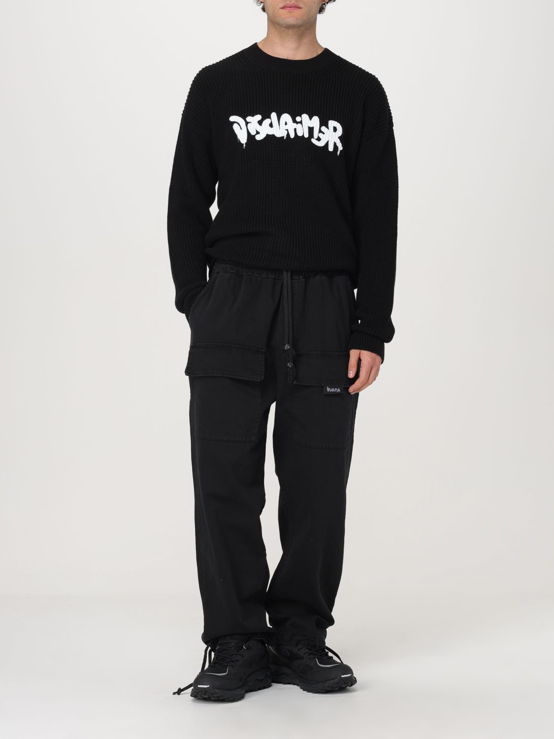 Pants Men color Black