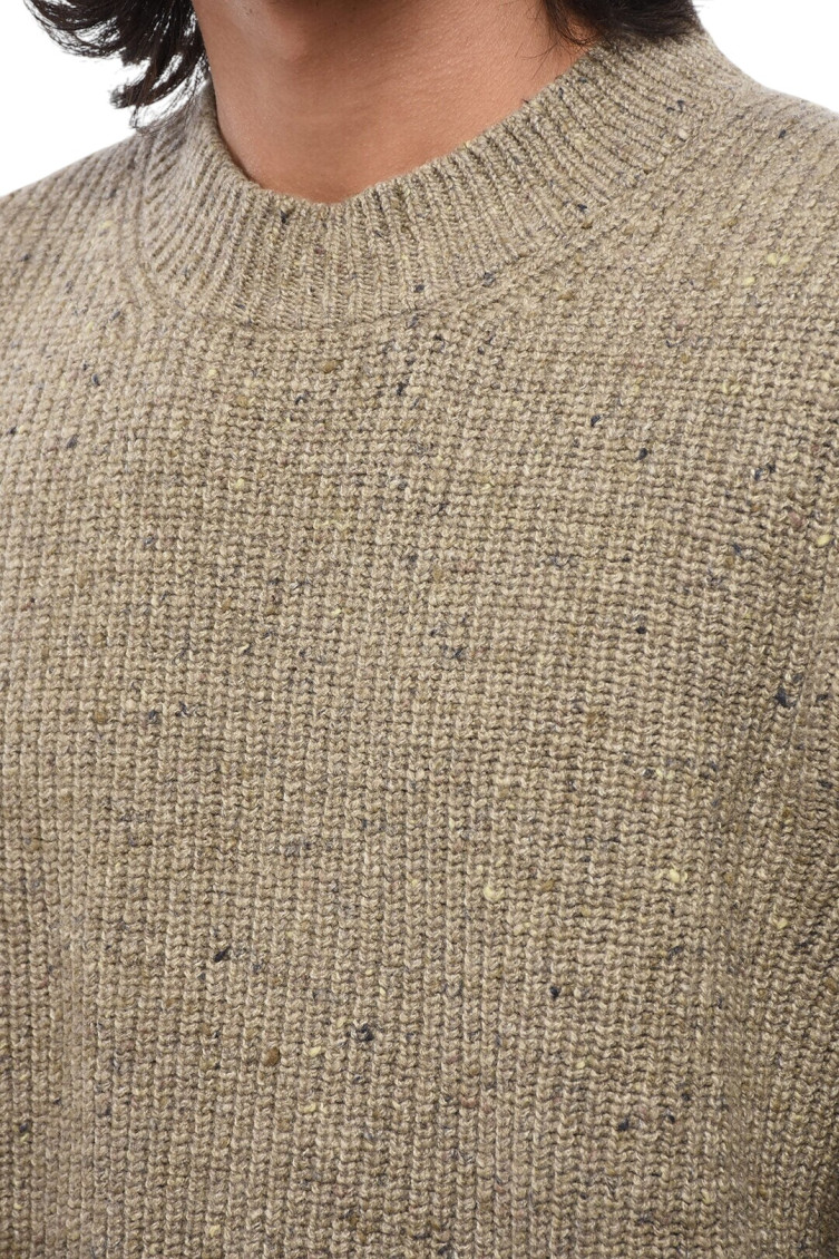 Taupe Crew Neck Sweater
