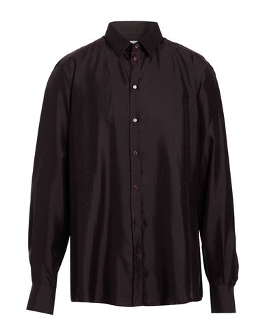 Man Shirt Plum Size 15 Silk
