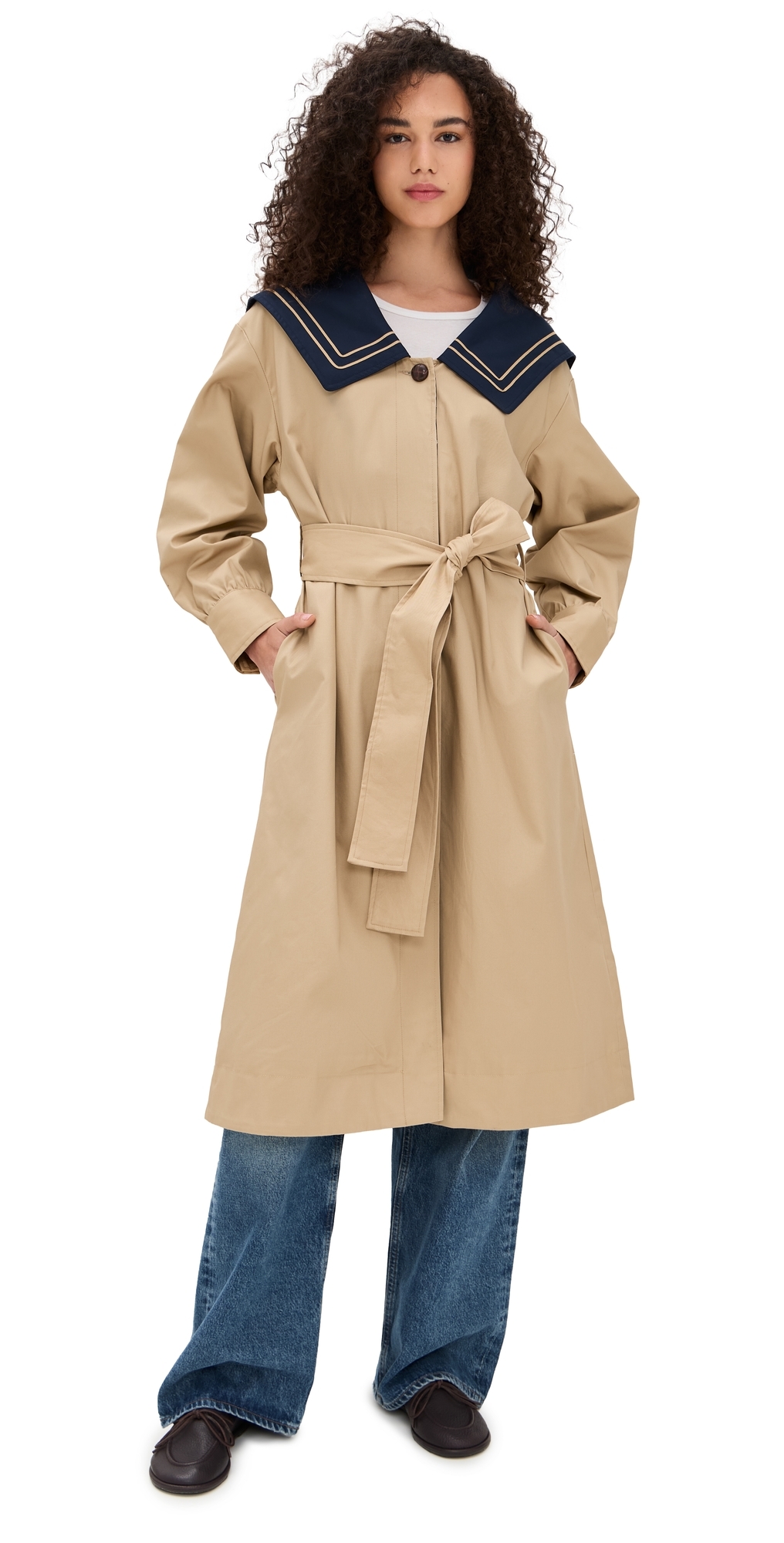 Ella Trench Tan