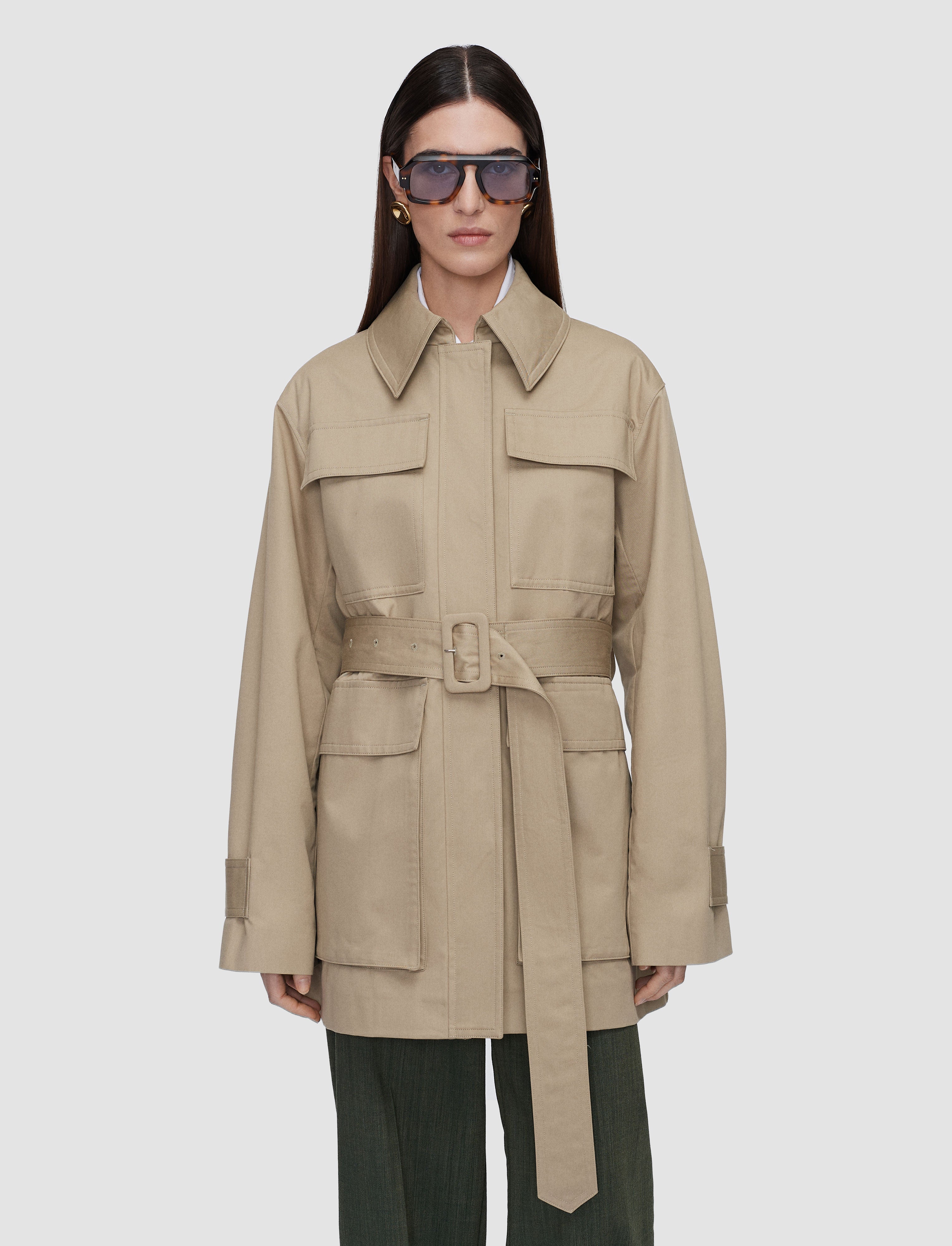 Shama Cotton Utility Jacket - 42