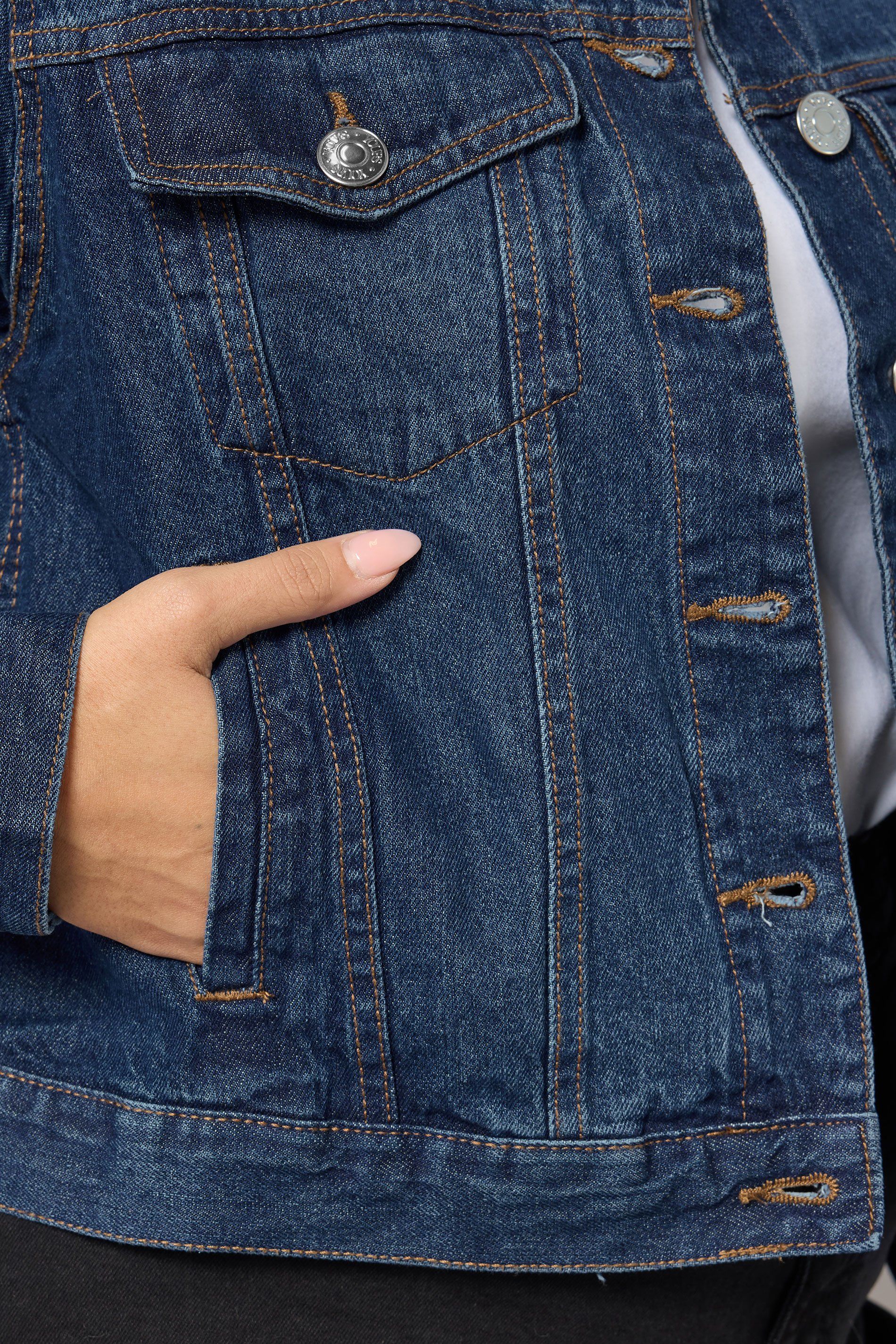 Sleeveless Denim Jacket