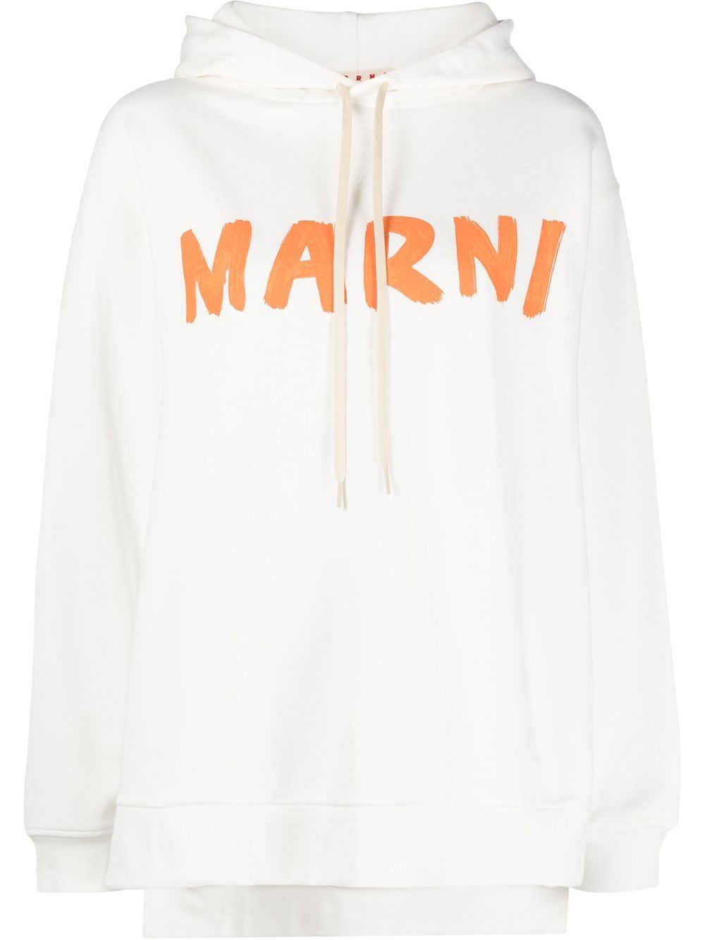 Oversized logo-print hoodie - Pink