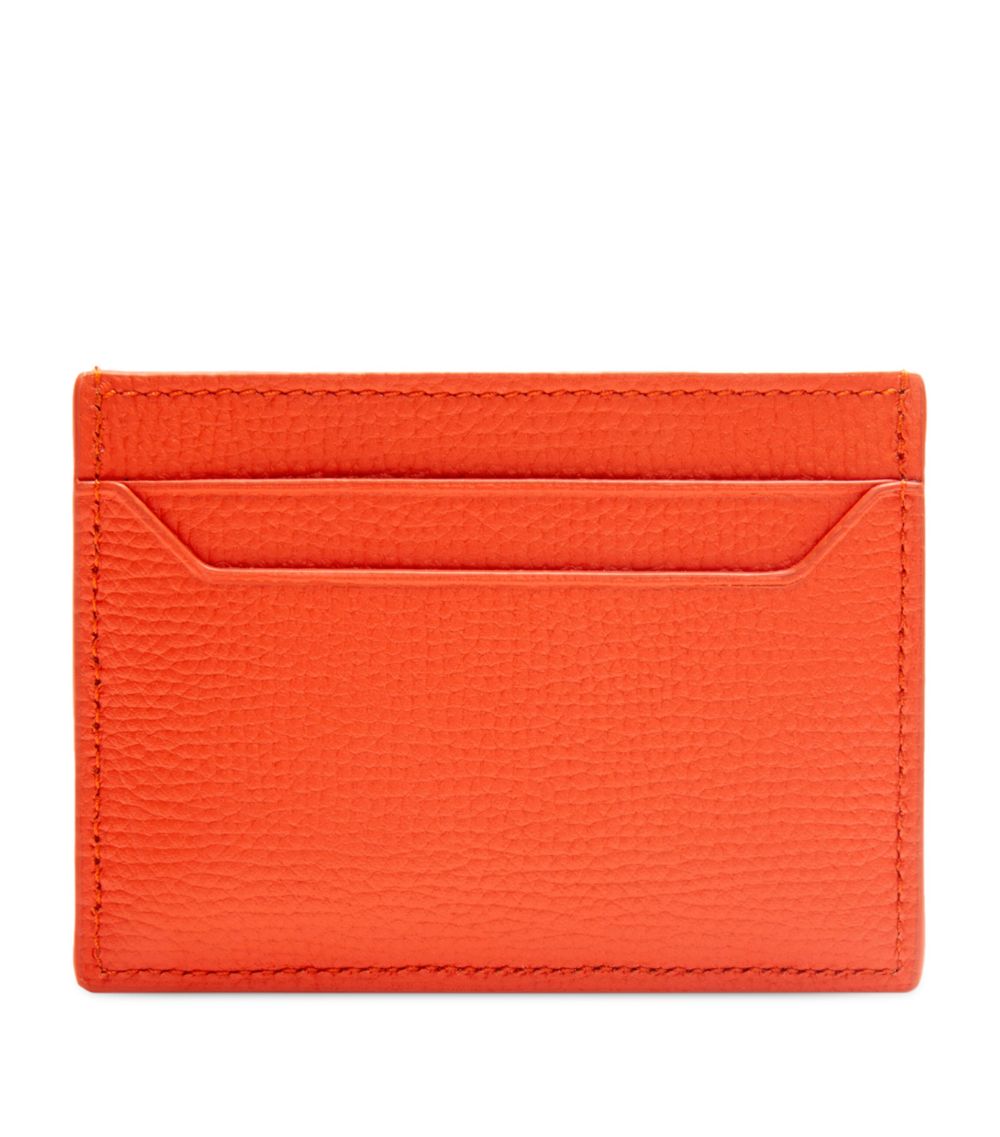 Calfskin Anagram Card Holder