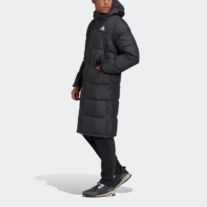 3-Stripes Long Down Parka 'Black'