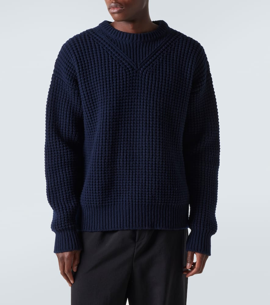 Oversized virgin wool sweater
