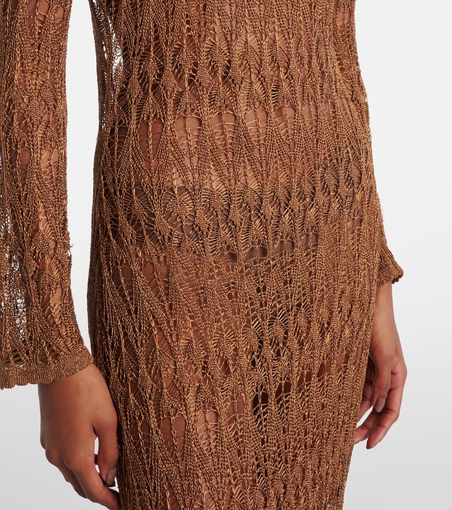 Paloma sheer maxi dress
