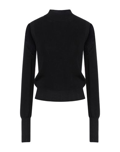 Roberto Collina Woman Turtleneck Black Size S Merino Wool