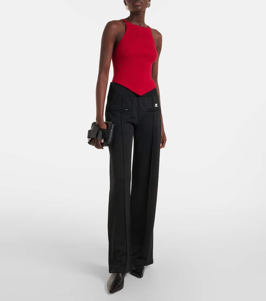 Courrèges Signature Pointy top