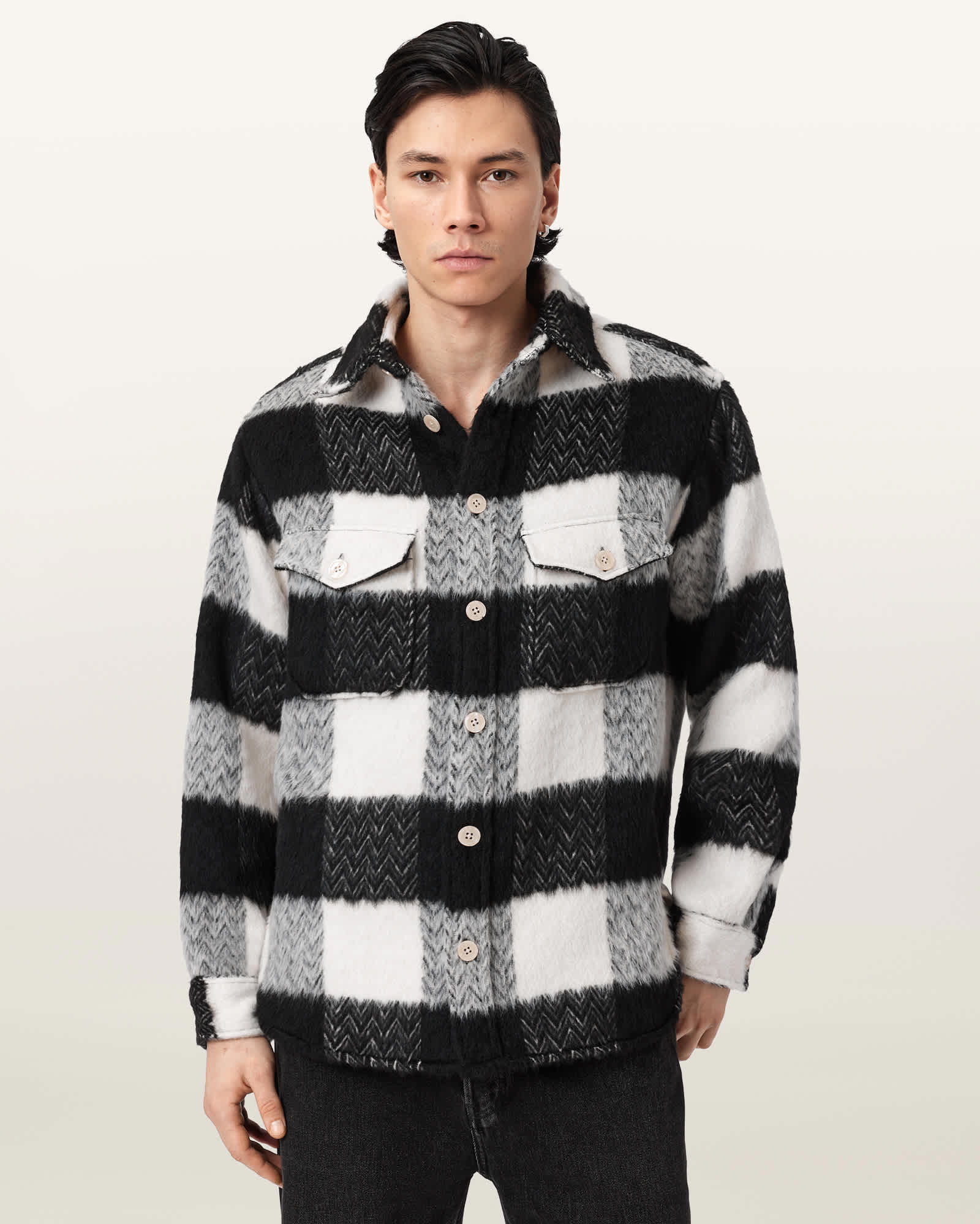 River Long Sleeve Check Shirt