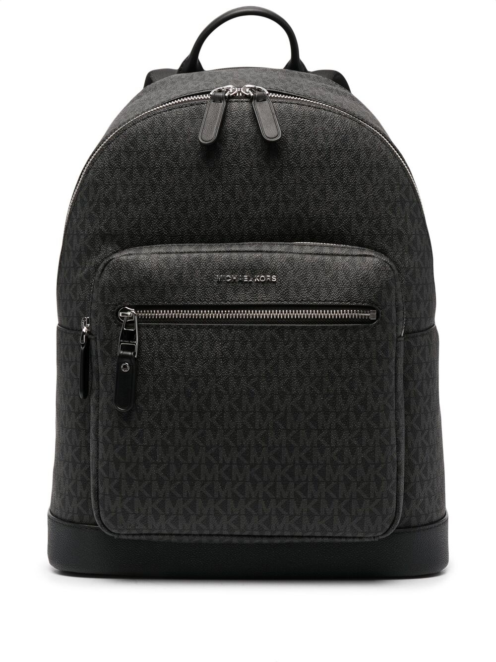 Hudson monogram backpack - Black