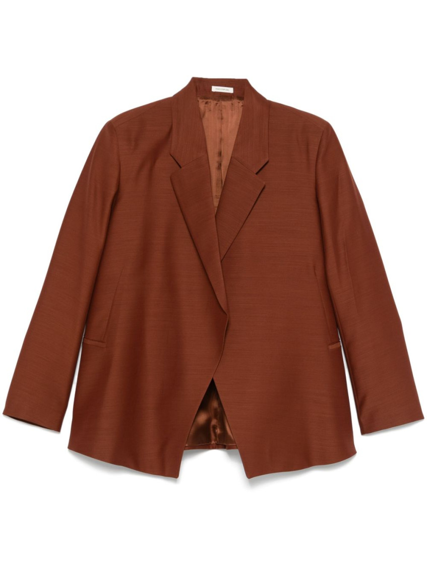 Brown Open blazer
