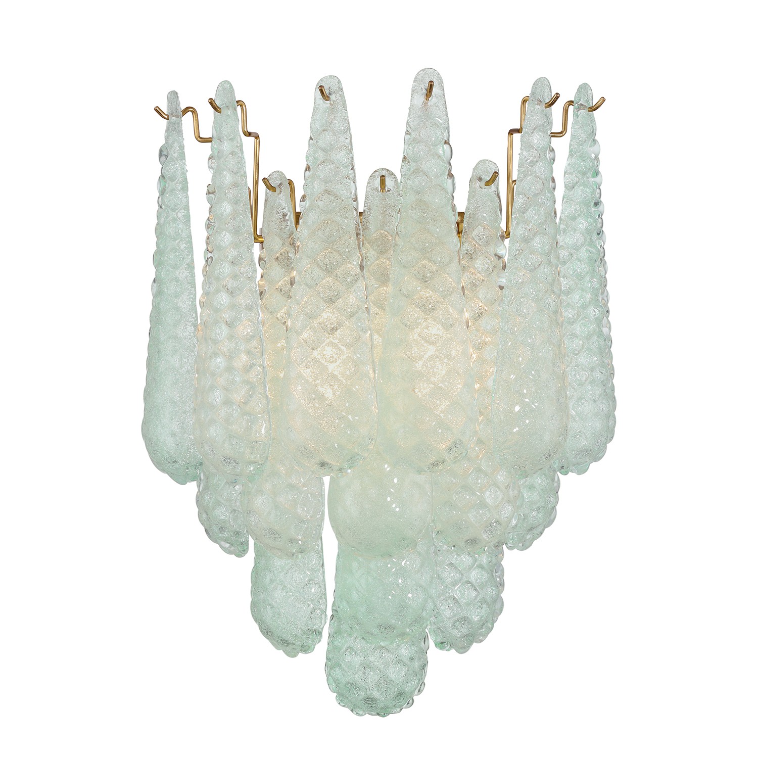Aged Brass Wall Sconce from the Ollie Collection