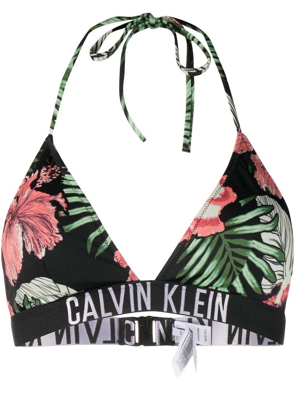 Intense Power triangle bikini top - Black