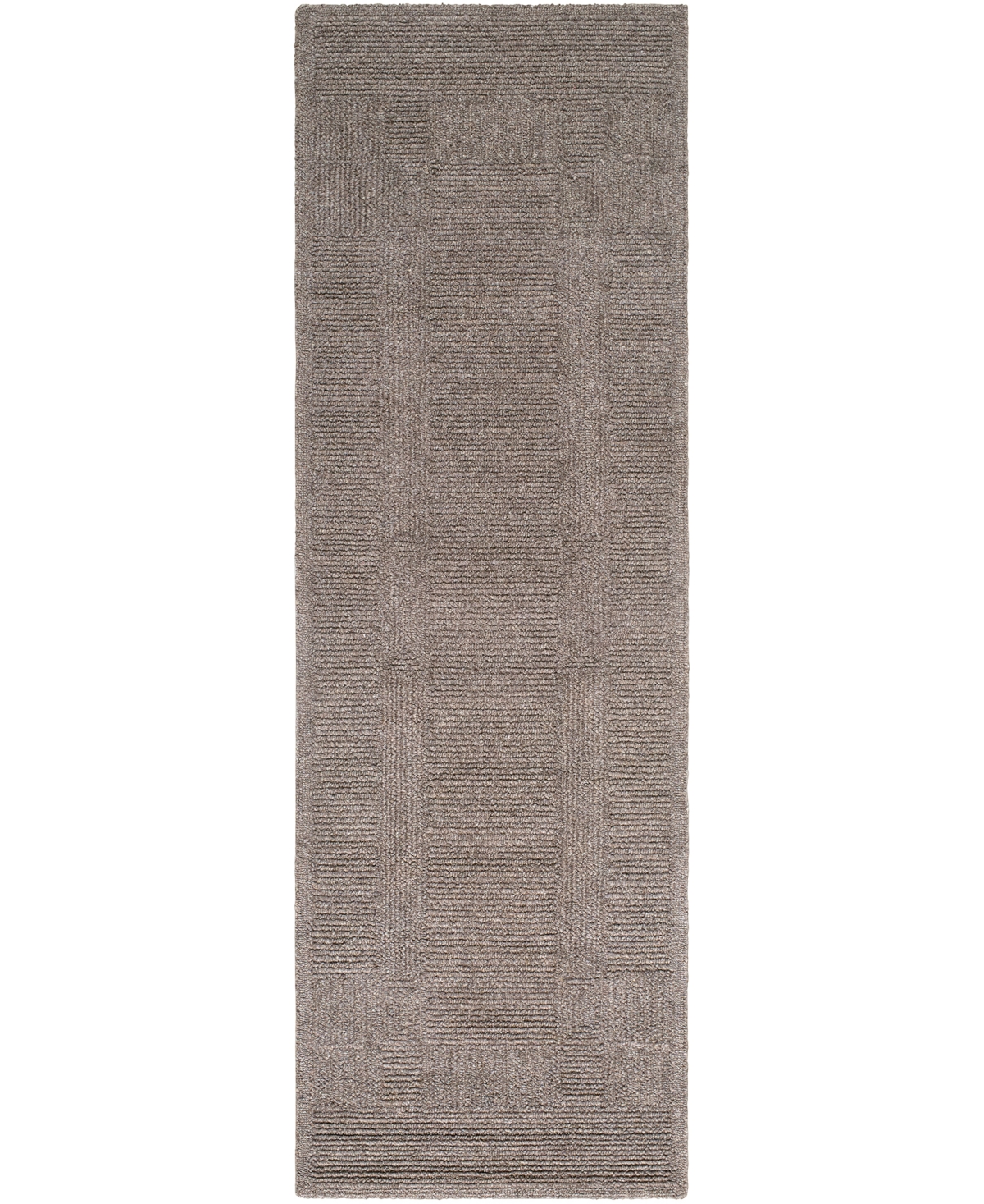 "x Livabliss Florian 885214 2'6""x8' Runner Area Rug - Dark Gray"