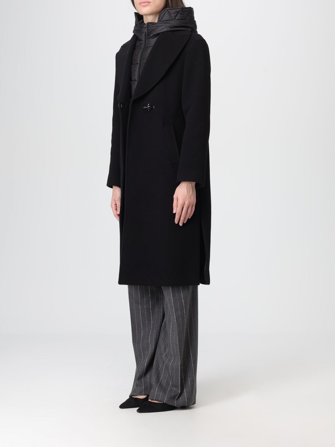 Coat Woman color Black