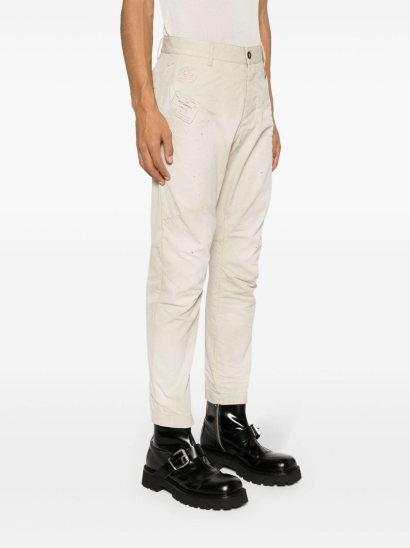 Stamps Sexy Beige Trousers