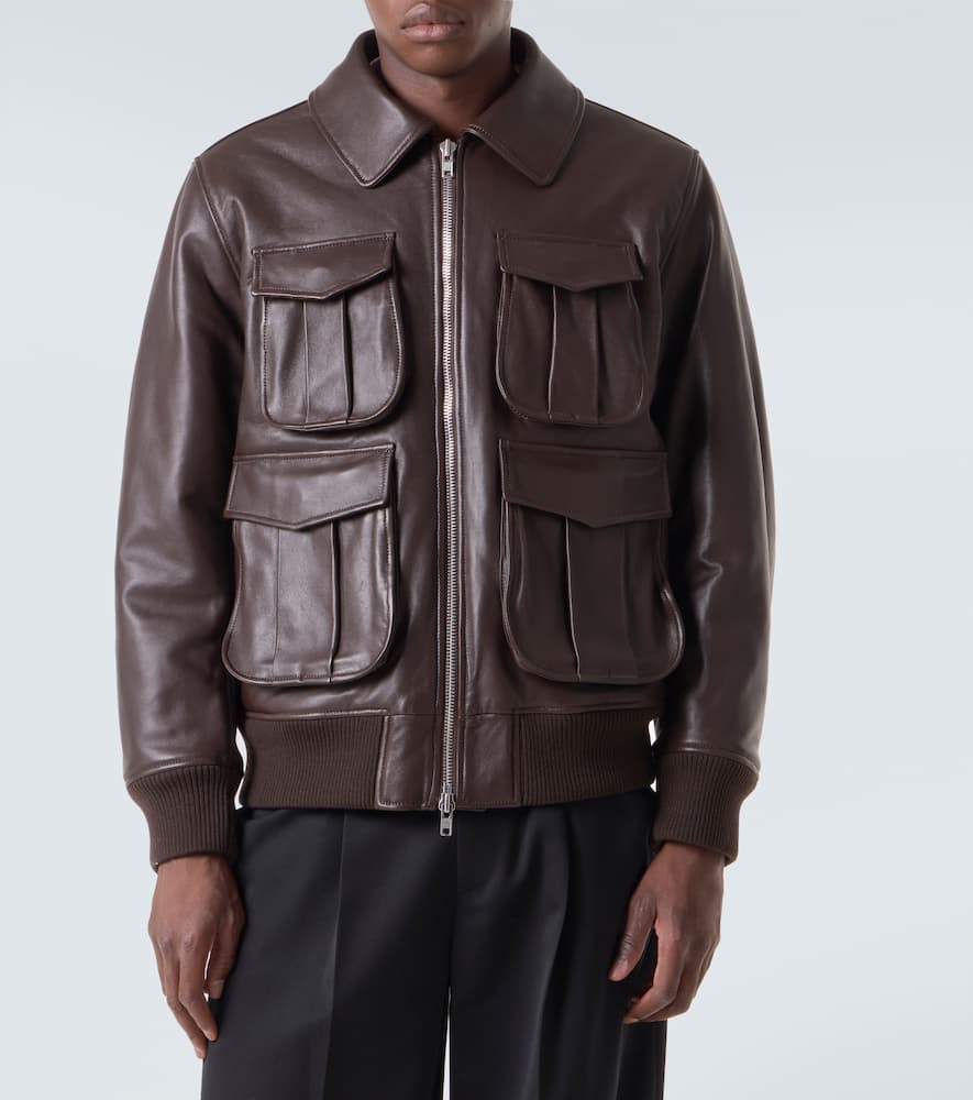 Leather jacket