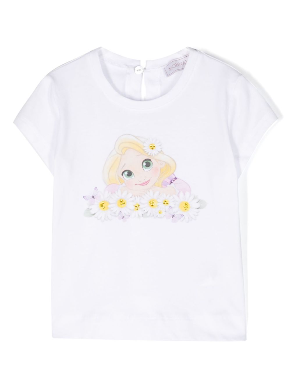 Graphic-print cotton T-shirt - White