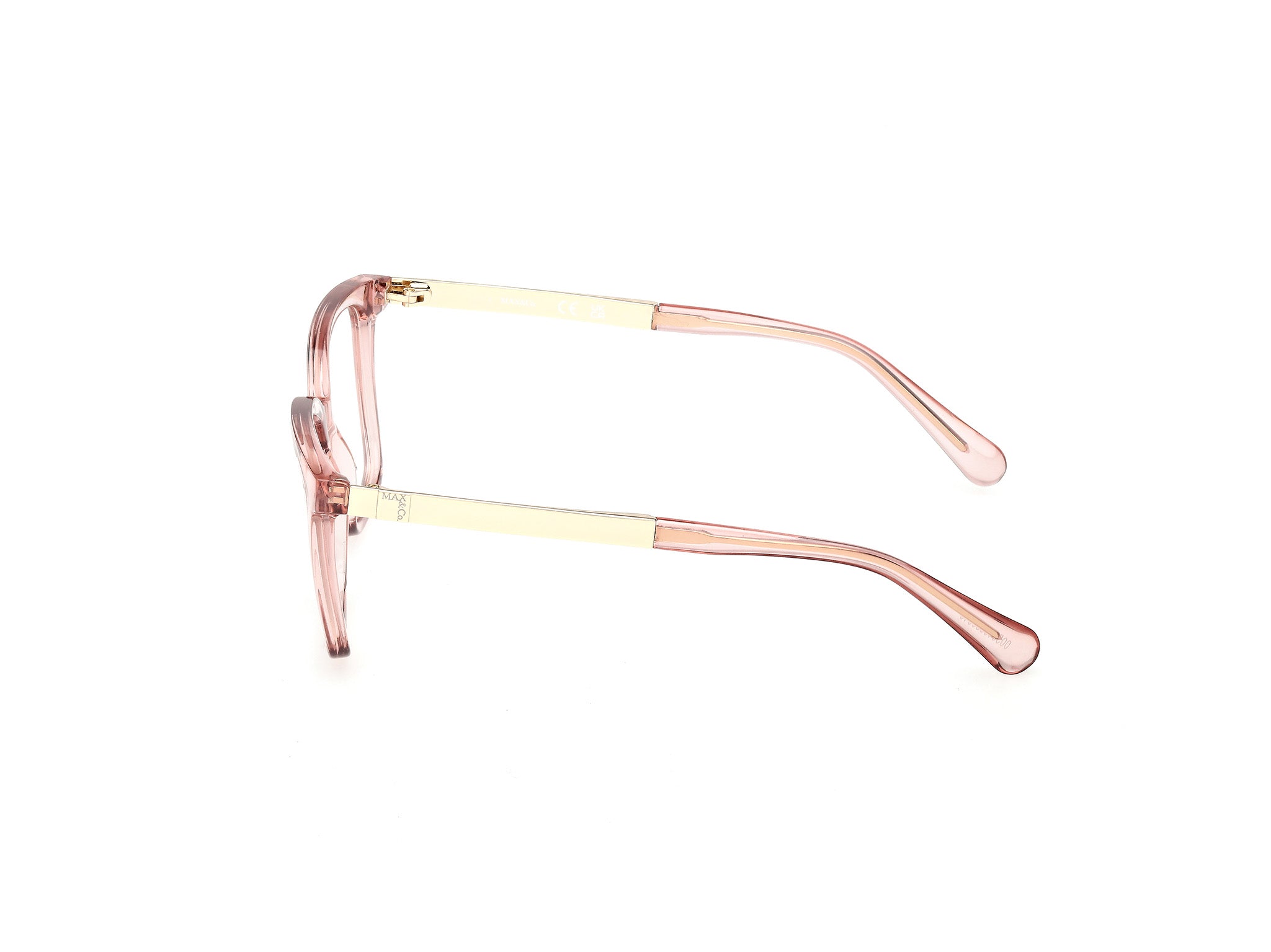 MAX&Co Mujer MAX&Co MO5189 072 Monturas ópticas Inyectado Rosa Cuadrada Norma