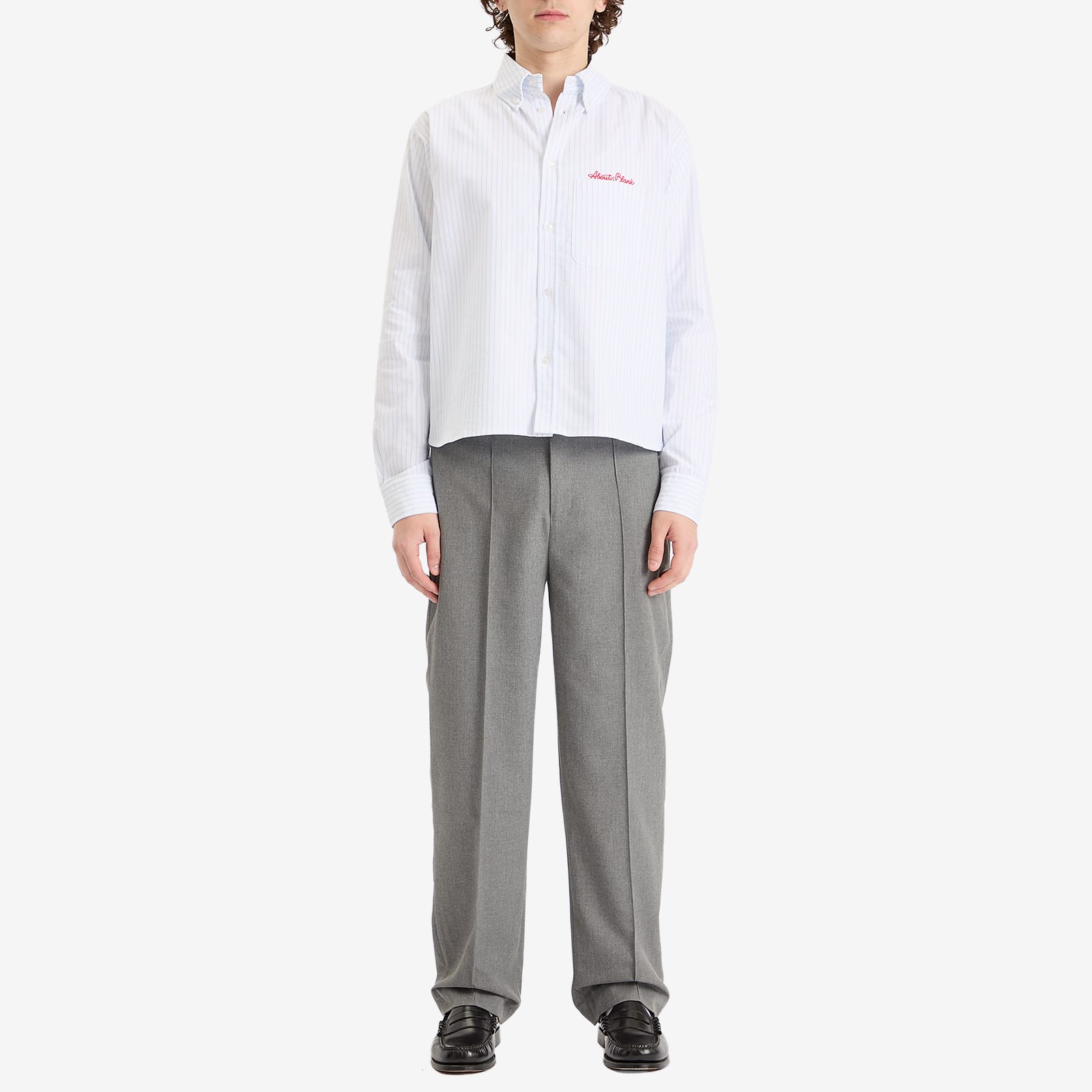 Men's Everyday Pleated Trouser Light Grey