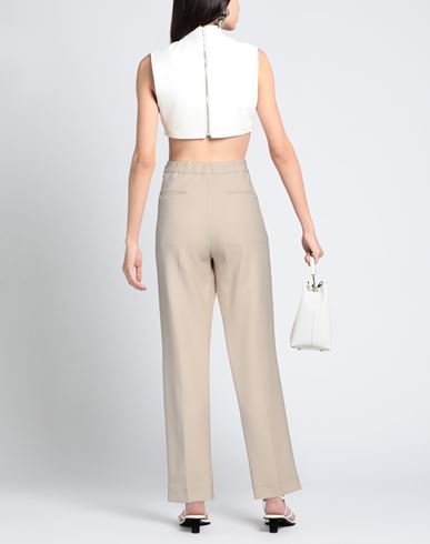 Woman Pants Beige