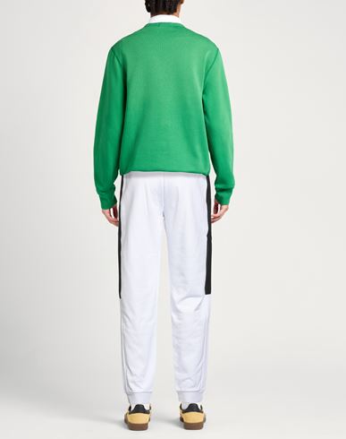 Man Pants White Size XL Cotton, Polyester, Elastane