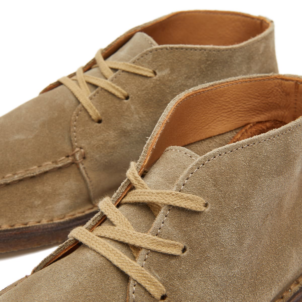 Men's Crosby Moc Toe Chukka Boot in Sand Suede