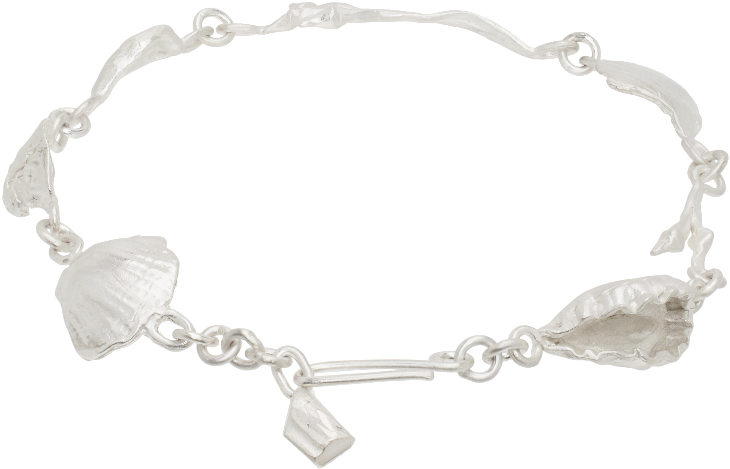 OUR LEGACY Silver Beach Scrapper Anklet