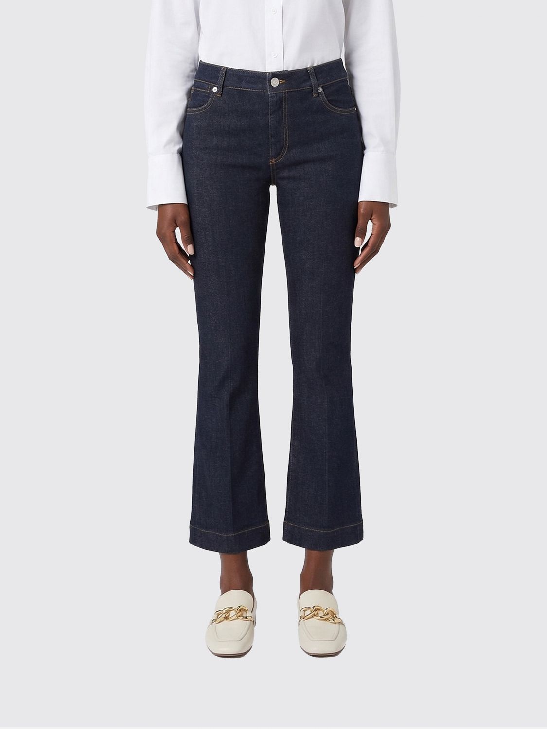Pants Woman color Blue