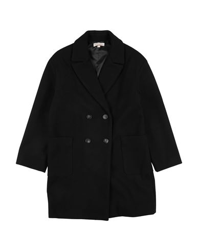Kid Girl Coat Black Size 12 Polyester