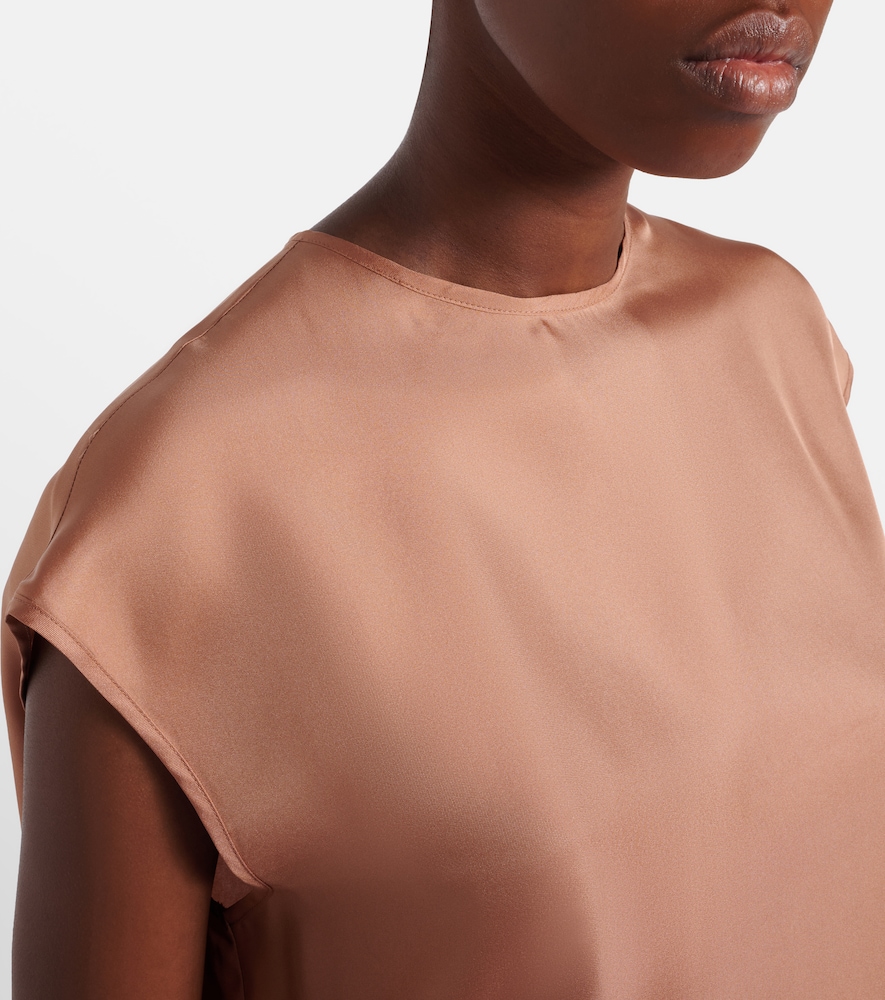 Dasha silk twill top