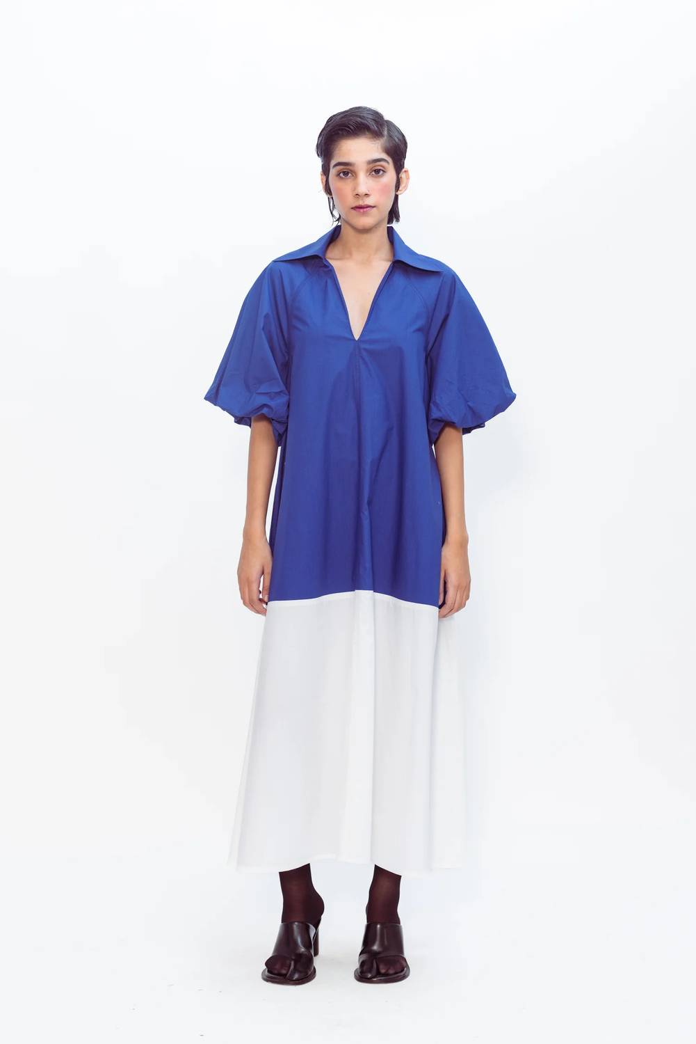 Weekend Dress In Cerulean Blue
