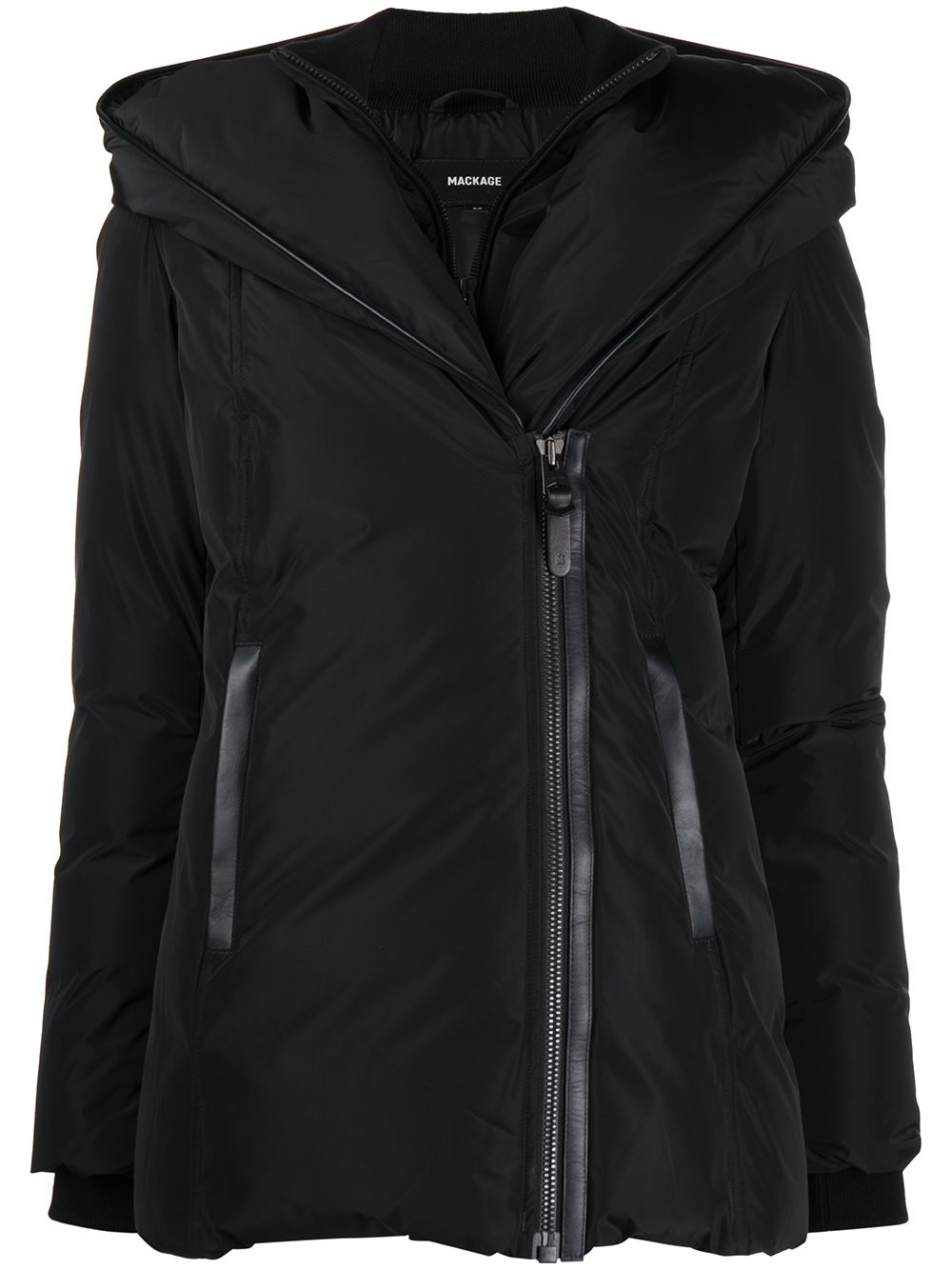 Adali Asymmetric Hooded Coat