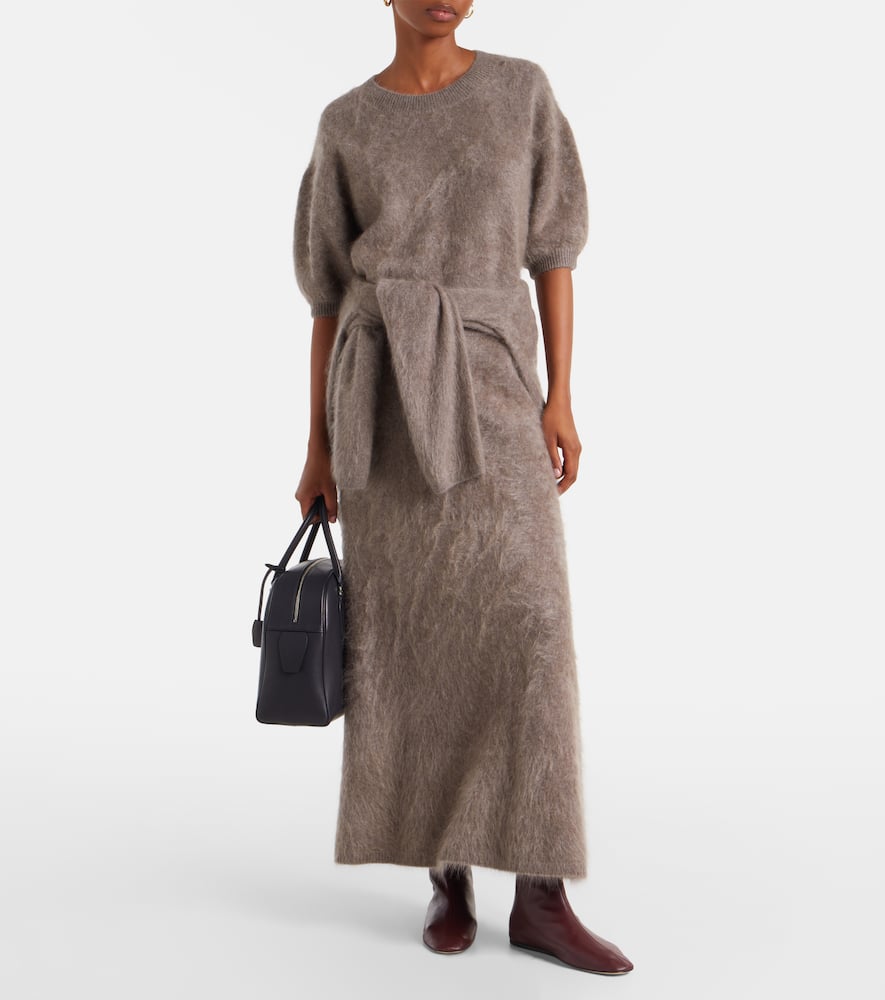 Asta cashmere maxi skirt