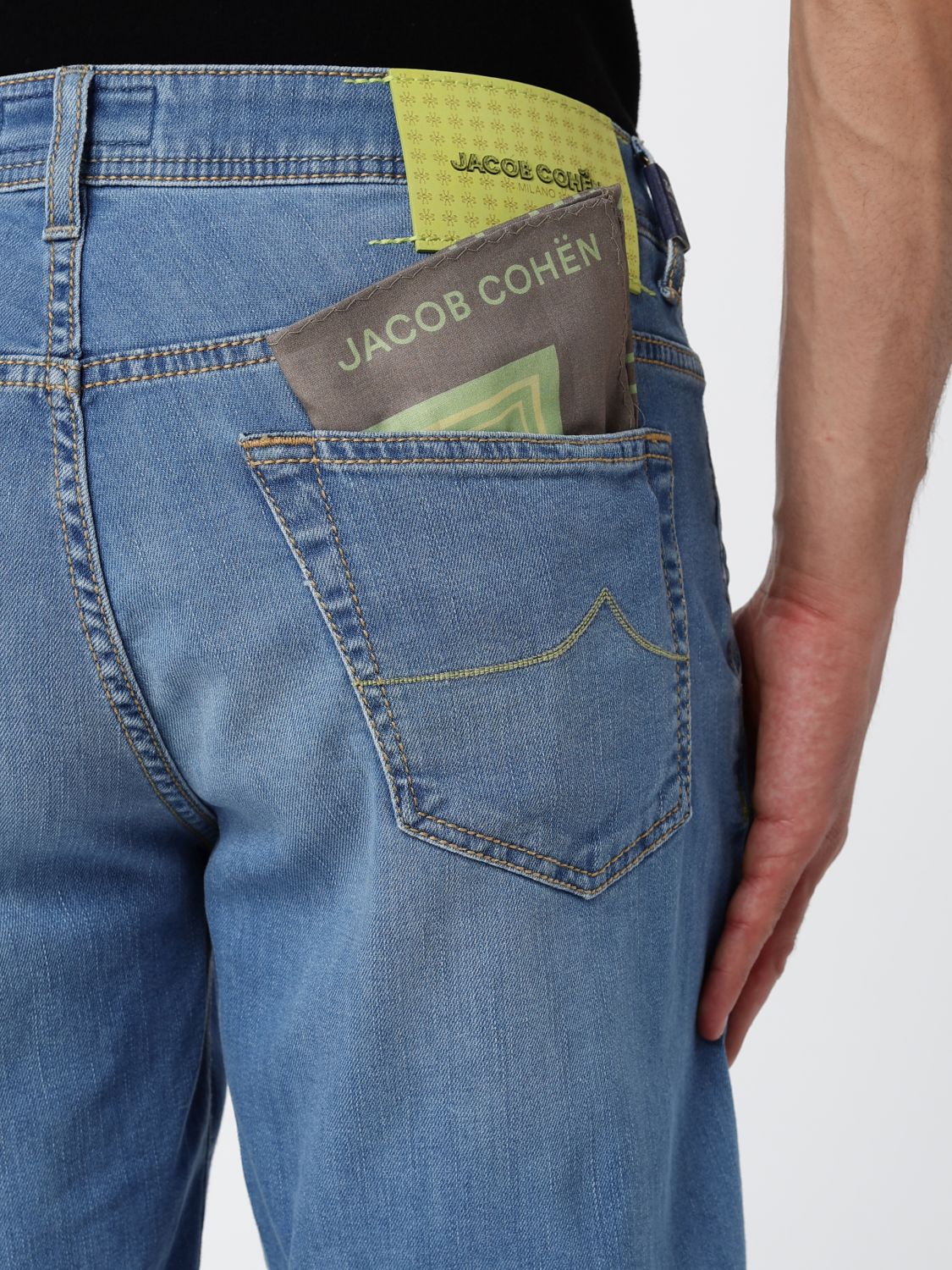 Shorts Men color Gnawed Blue