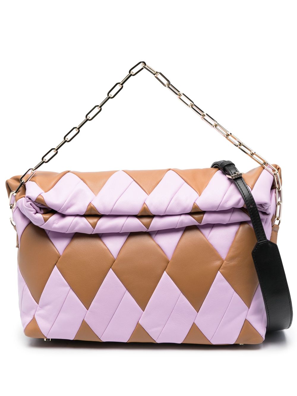 Rombo Duquesa quilted shoulder bag - Neutrals