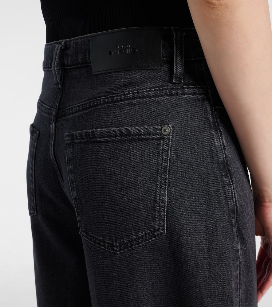 Balloon barrel-leg jeans