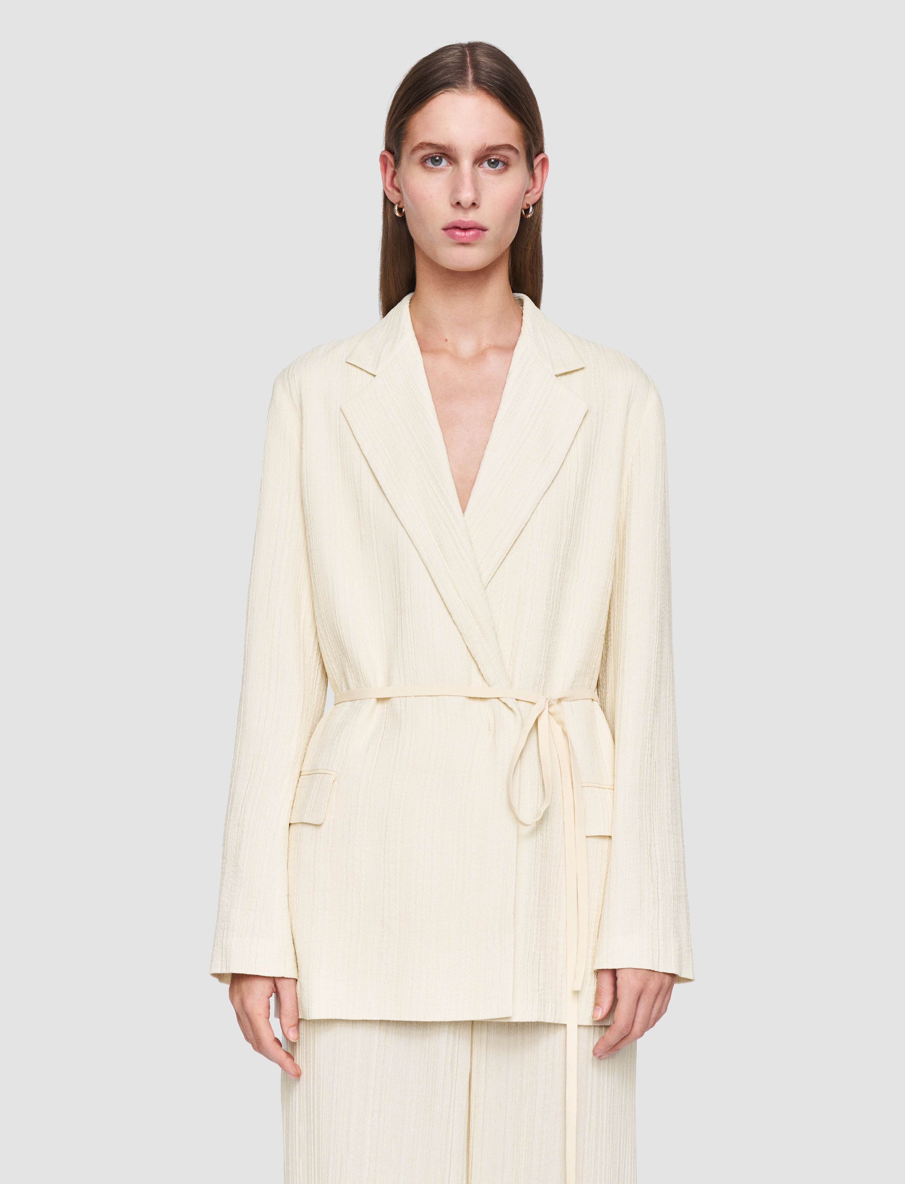 Amelot Pleat Jacquard Jacket - 44